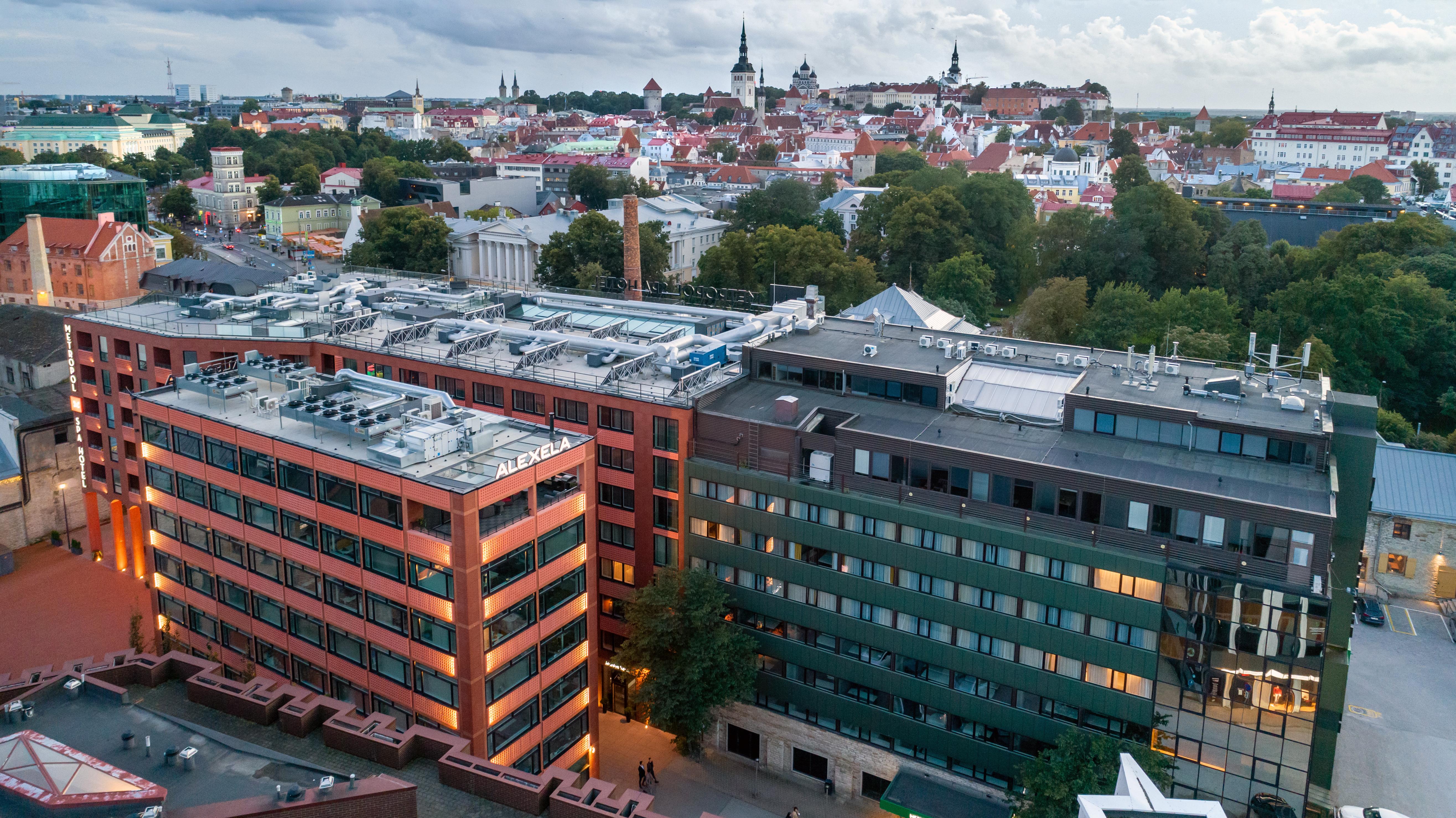 Metropol Spa Hotel Tallin Exterior foto