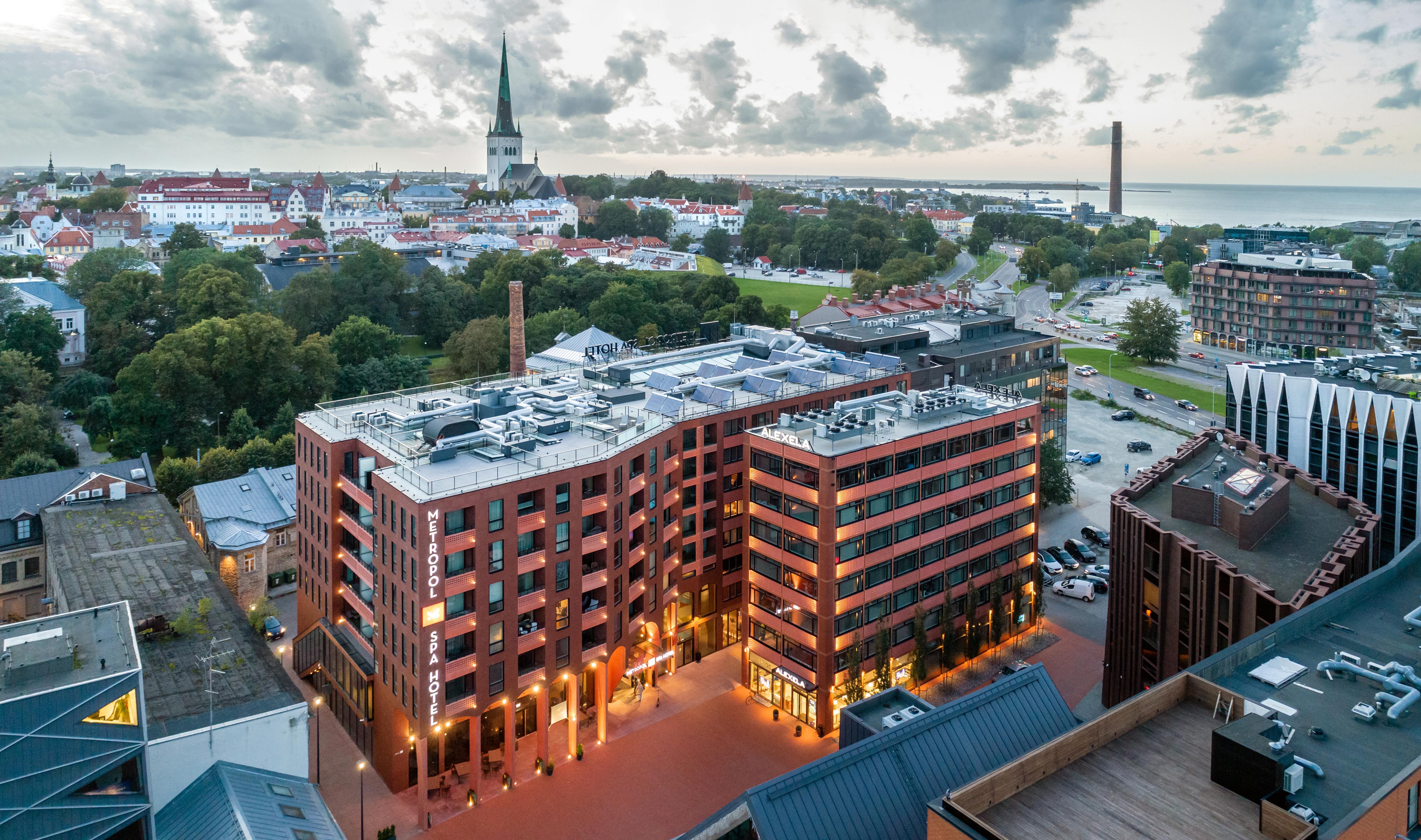 Metropol Spa Hotel Tallin Exterior foto