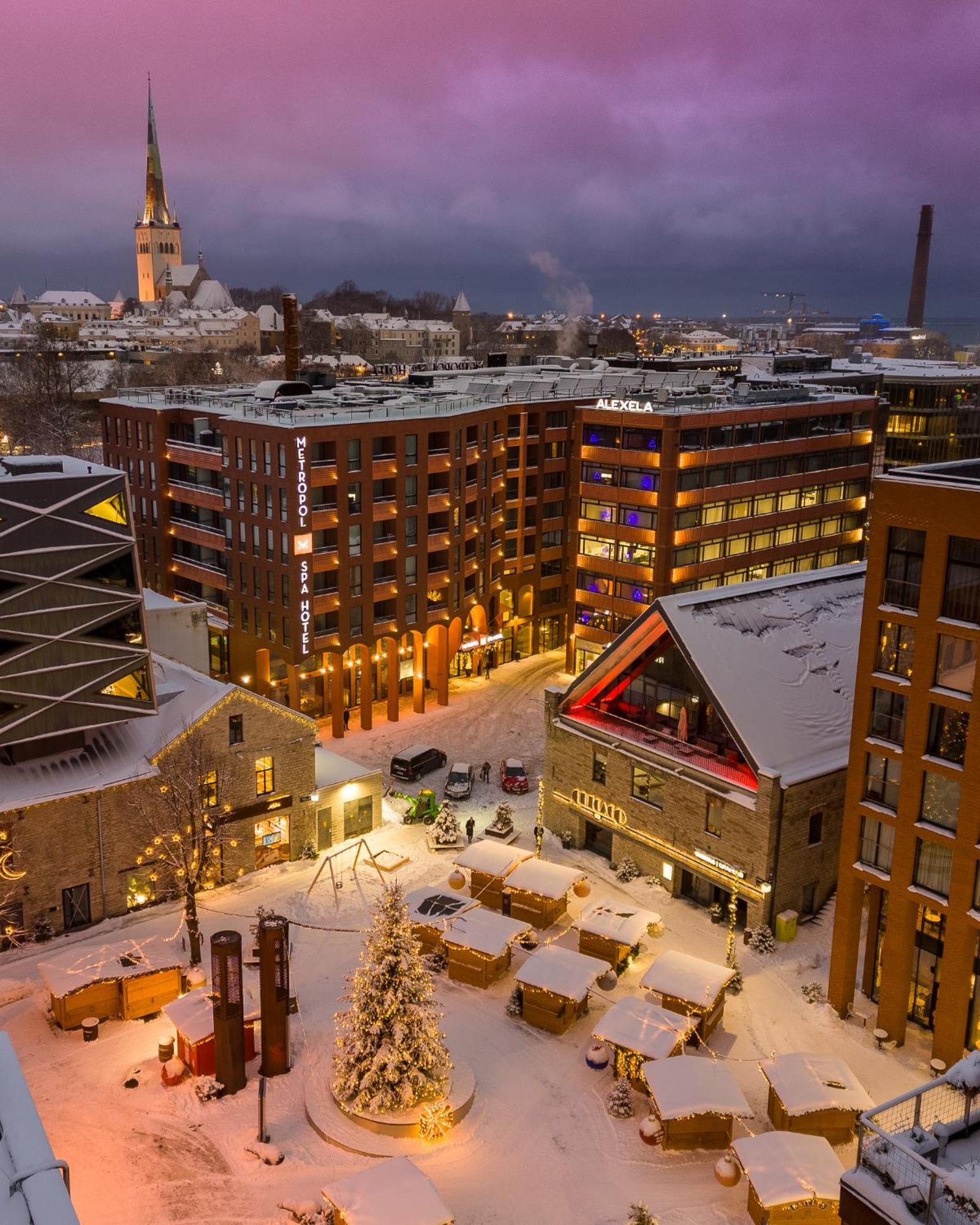 Metropol Spa Hotel Tallin Exterior foto